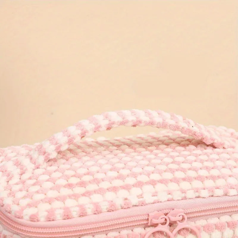 Viola | 3-Piece Soft  Cosmetic Makeup Bag Set