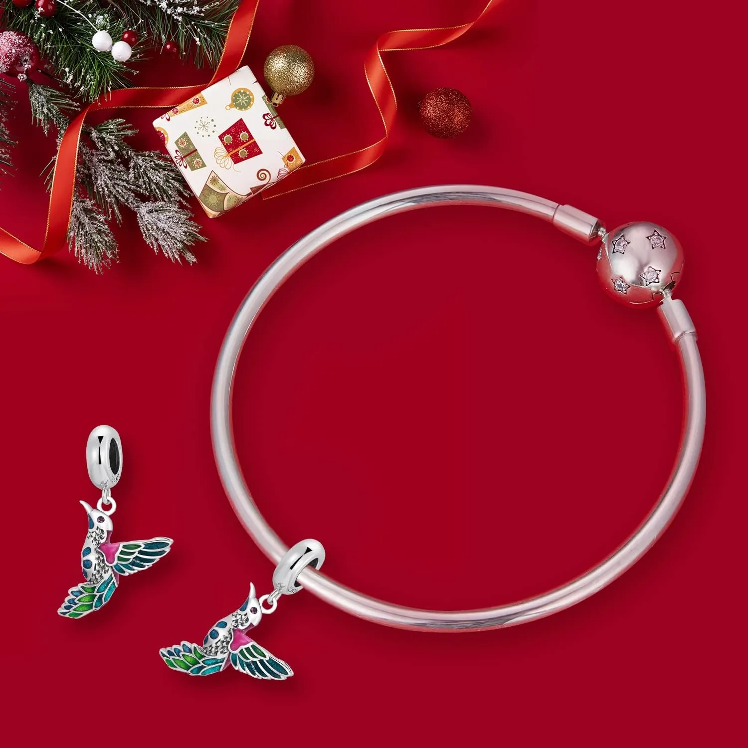 VOROCO Butterfly Dragonfly Cat Charm for Bracelet Cute Animal Collection Bead & Charm for Women Girls 925 Sterling Silver Pendant & Dangle Charm Jewelry for Bracelet and Necklace