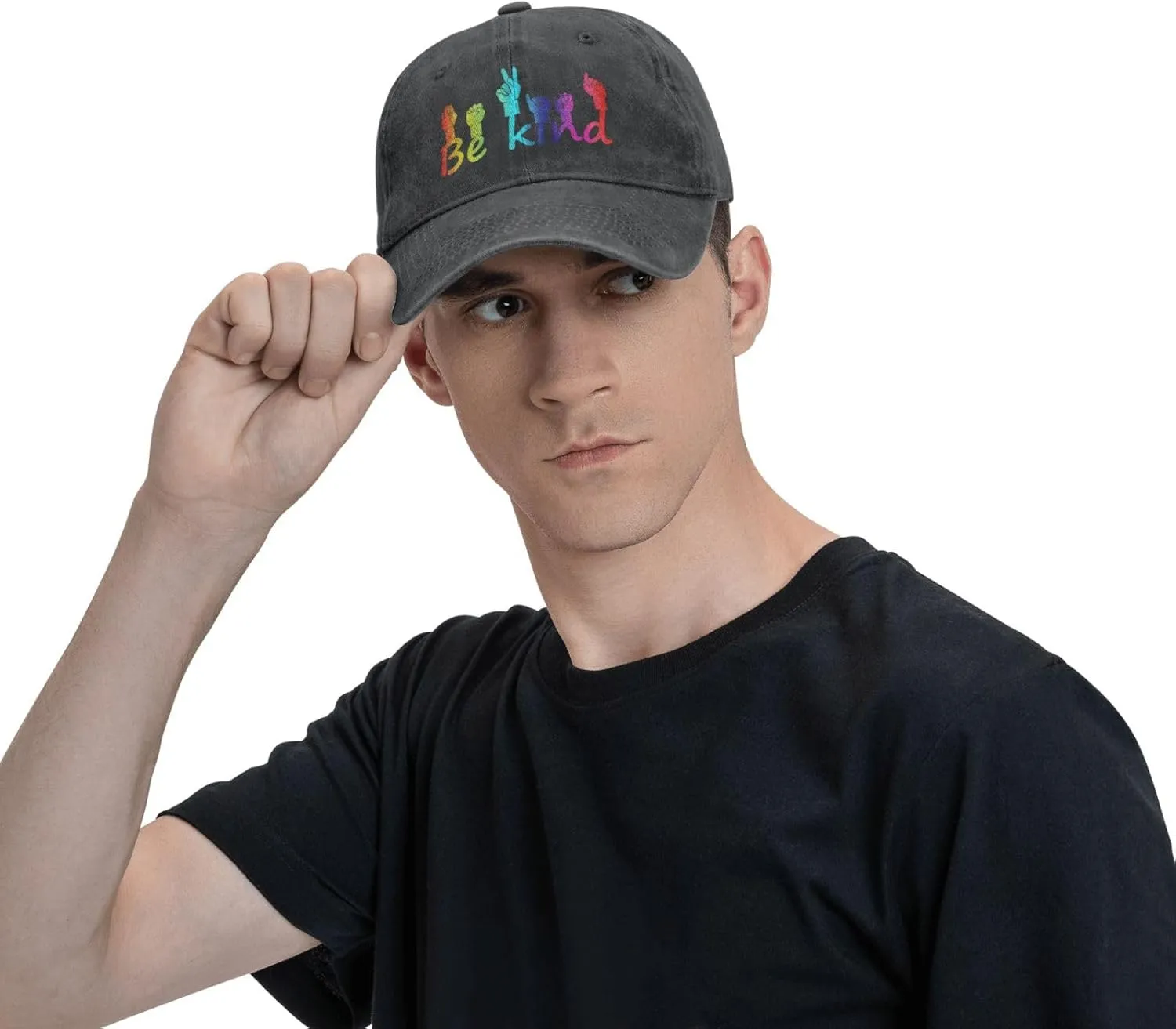 Washed Plain Baseball Cap, Retro Adjustable Dad Hats Gifts for Men Women,Cotton