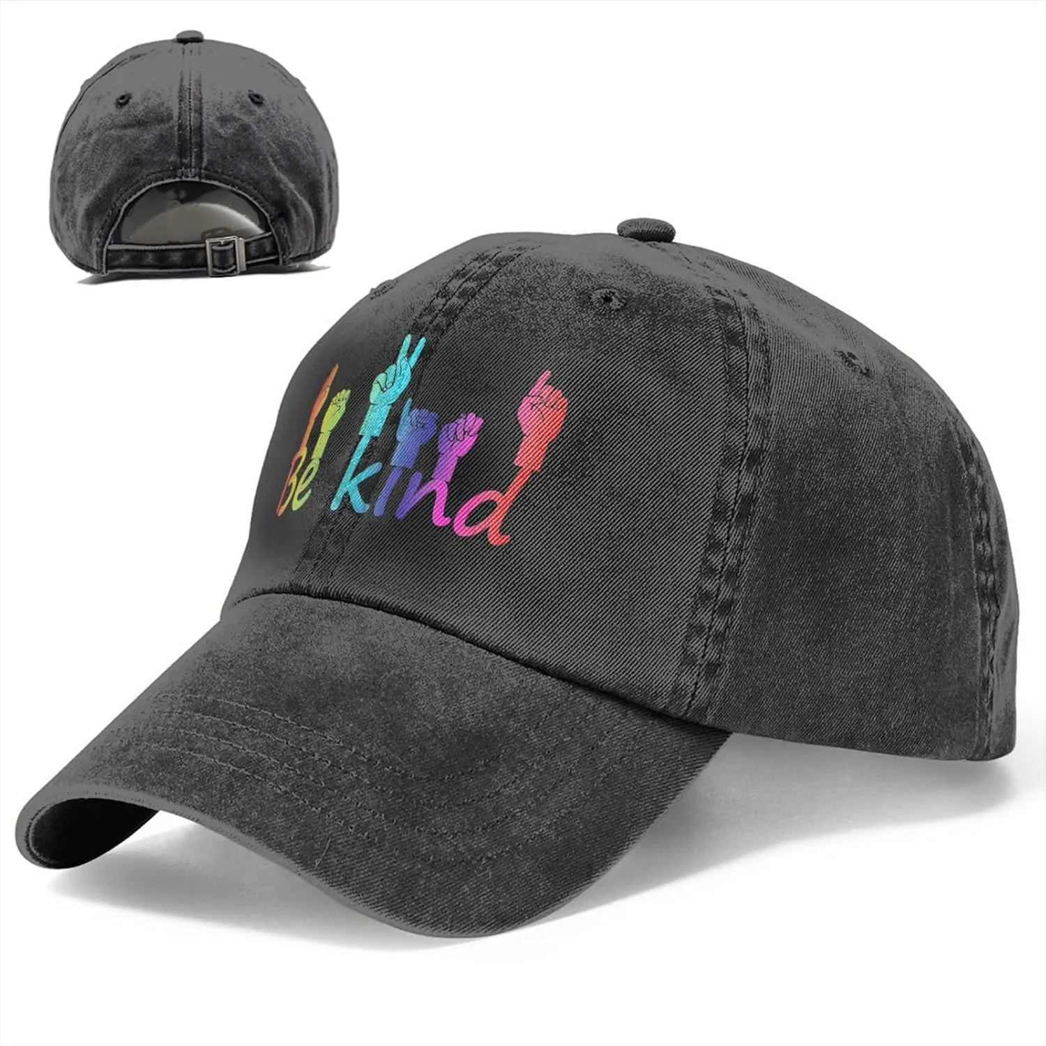 Washed Plain Baseball Cap, Retro Adjustable Dad Hats Gifts for Men Women,Cotton