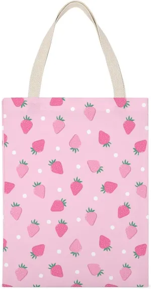 Water Fire Softball Baseball Portable Canvas Tote Bag with Double-sided Printing Unisex