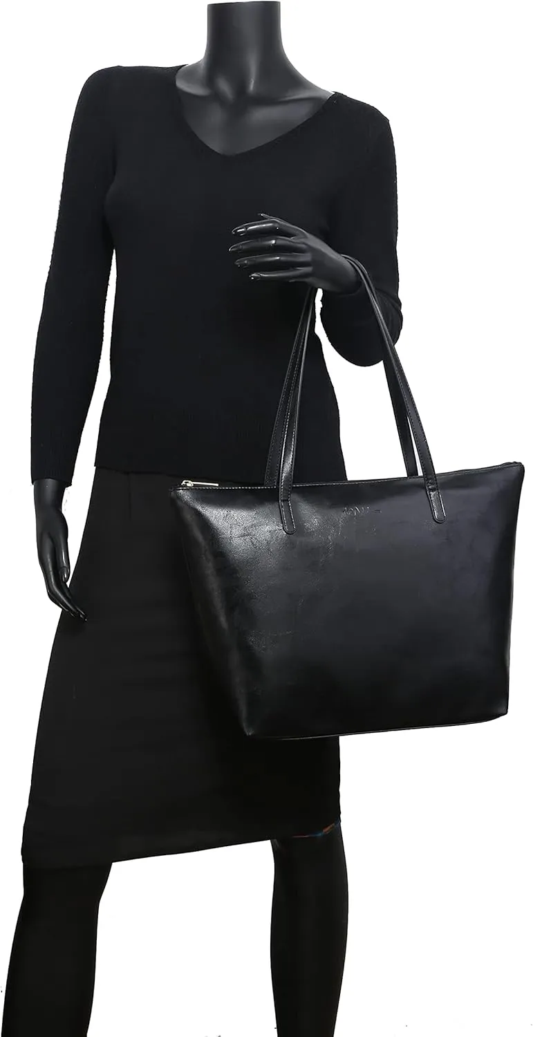 Water Resistance Light Weight Leather Tote Bag Big Capacity Handbag Shoulder Bag