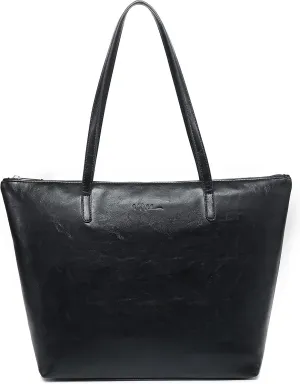 Water Resistance Light Weight Leather Tote Bag Big Capacity Handbag Shoulder Bag