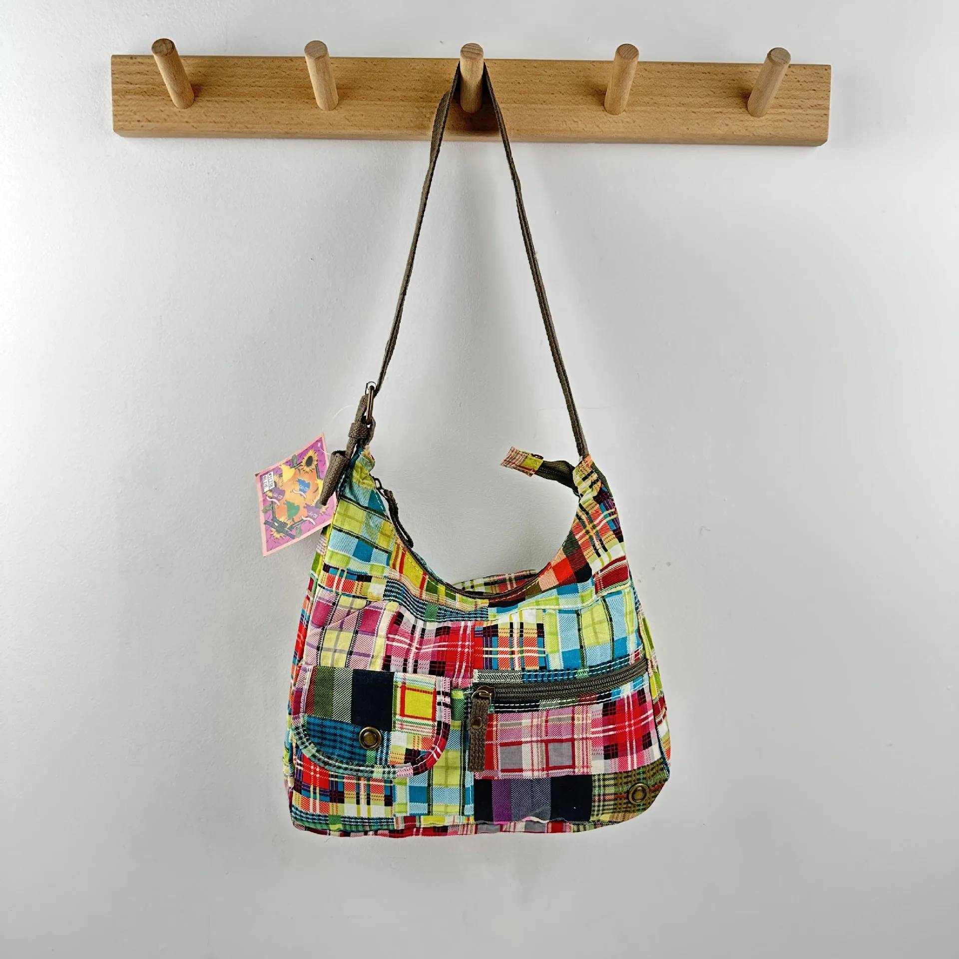 Wholesale Second-hand fashion cotton shoulder bag versatile shoulder summer underarm bag sunny girl bag