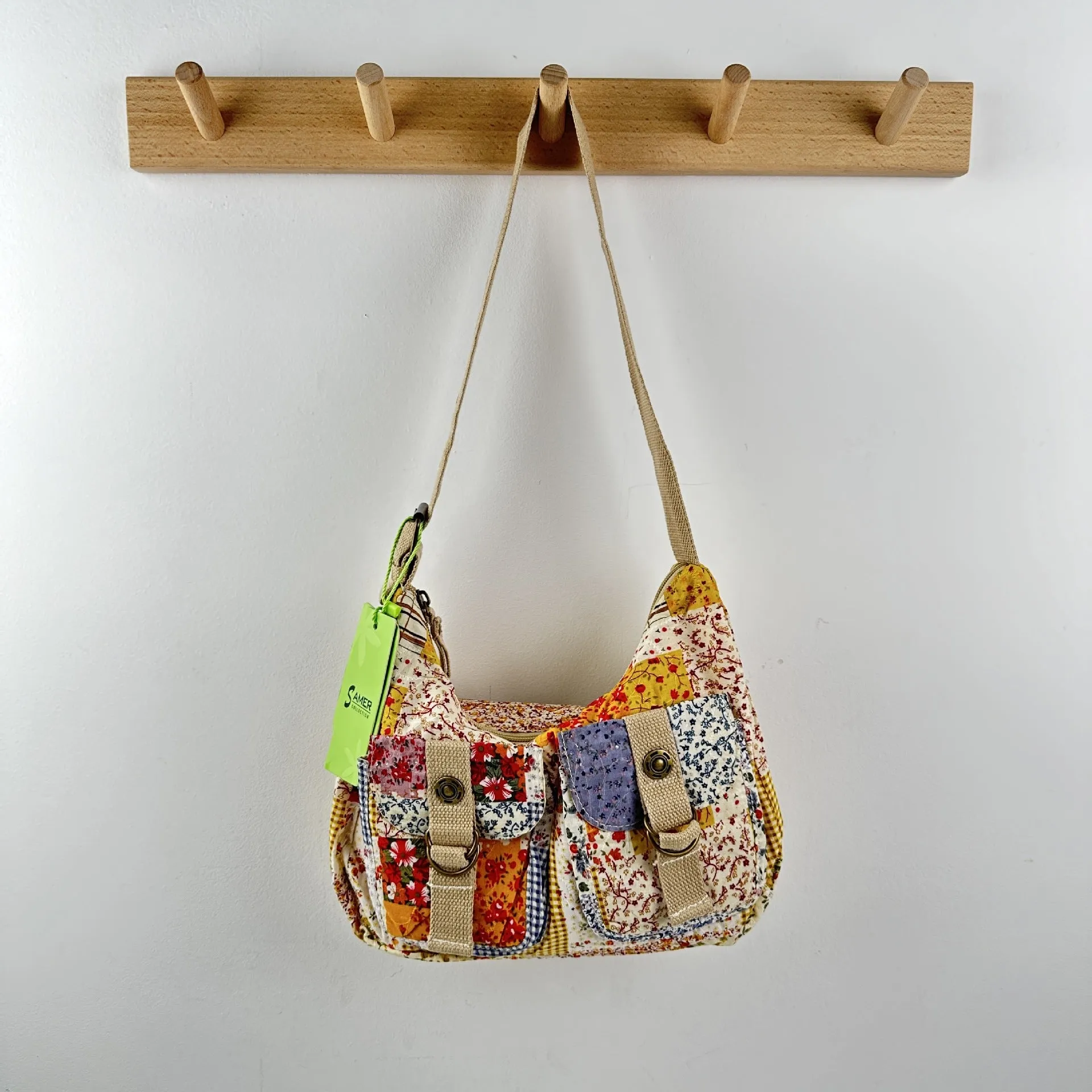 Wholesale Second-hand fashion cotton shoulder bag versatile shoulder summer underarm bag sunny girl bag