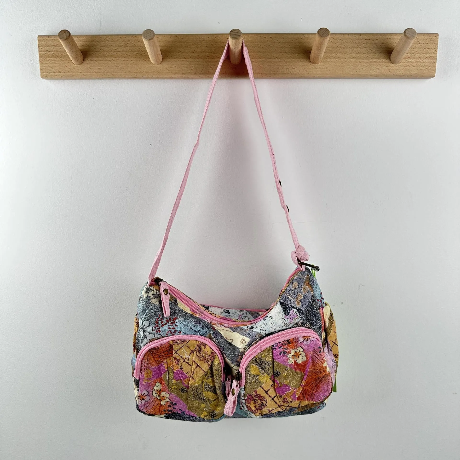 Wholesale Second-hand fashion cotton shoulder bag versatile shoulder summer underarm bag sunny girl bag