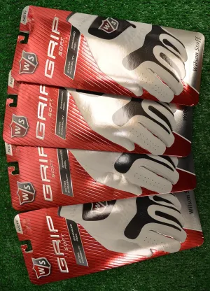 Wilson 4 Staff Grip Soft Golf Gloves - Left Hand - Cadet Medium