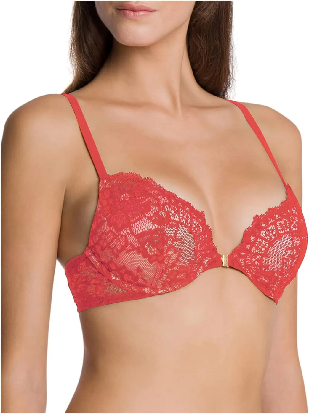 Wolford Women's Belle Fleur Push Up Wired Demi Bra