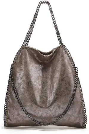 Women Handbag Large Capacity Tote bag Crossbody Shoulder Bag Fashion Hobo Chain Bag Purse for Women