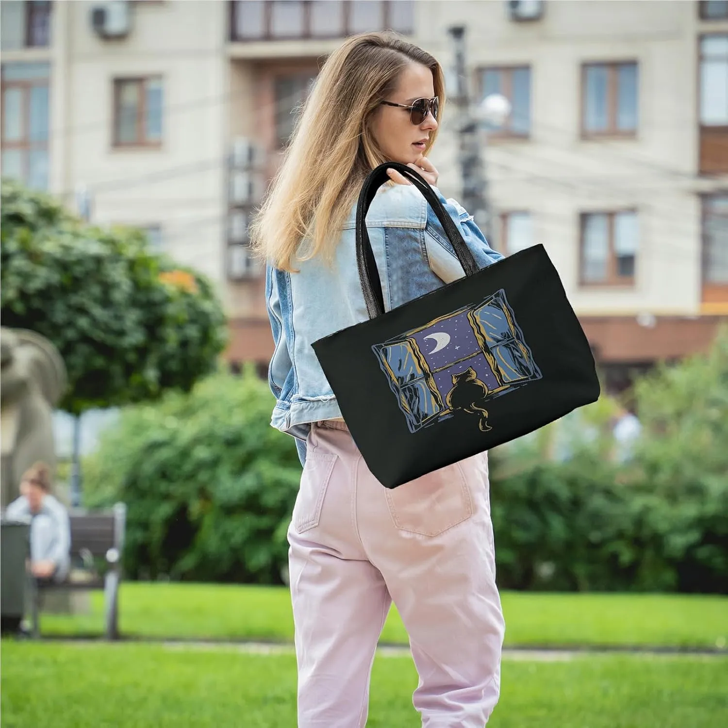 Women Hobo Handbag Small Tote Bag Beach Travel Bag