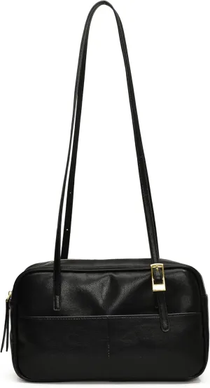 Women Shoulder Bag PU Leather Trendy and Functional Handbag Large Capacity with Adjustable Strap