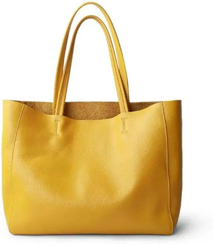Women Soft Shoulder Bag Large Capacity Ladies Handbag Women Leather Handbag Casual Handbag