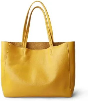 Women Soft Shoulder Bag Large Capacity Ladies Handbag Women Leather Handbag Casual Handbag