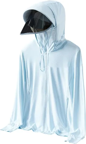Women SPF Uv Sun Protection Cooling Light Shirt with Pockets Zip Up Long Sleeve Sun Jacket Outdoor Solid Color Shirts