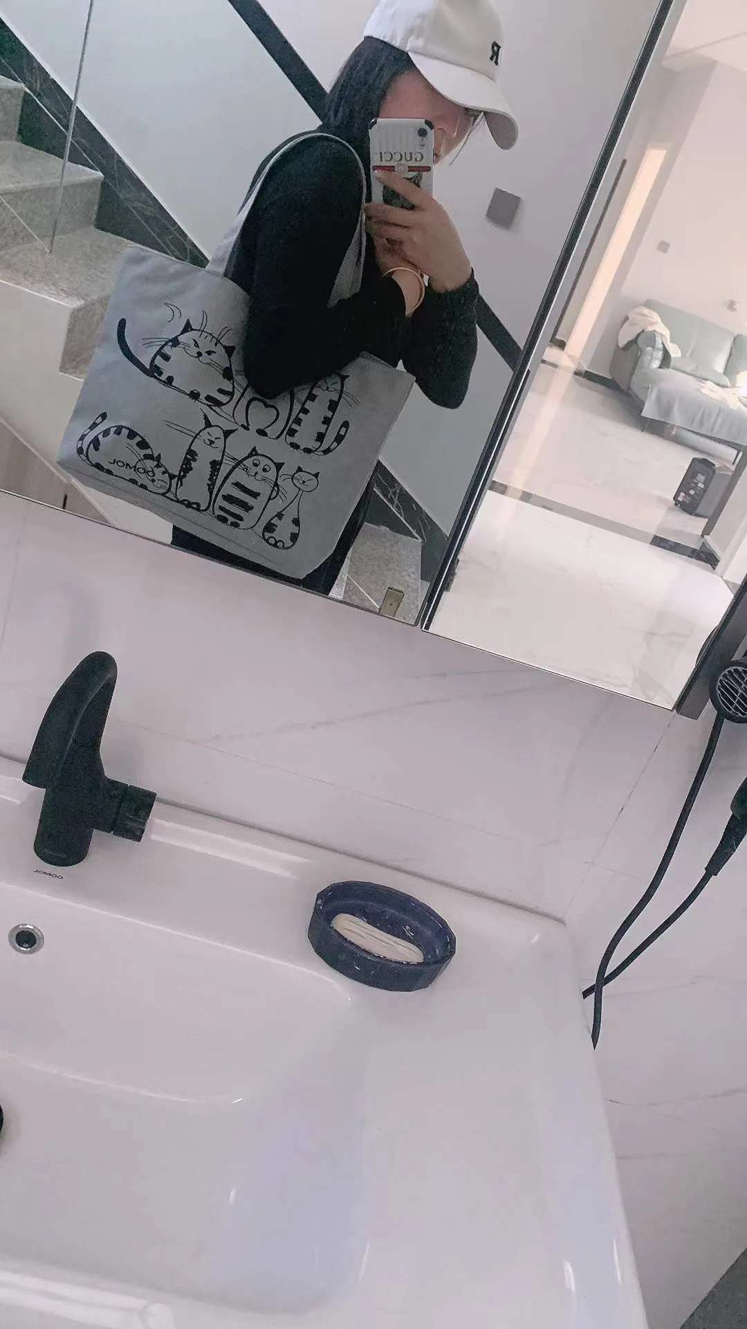 Women's Canvas Artistic Cloth Large Capacity Class Shoulder Bags