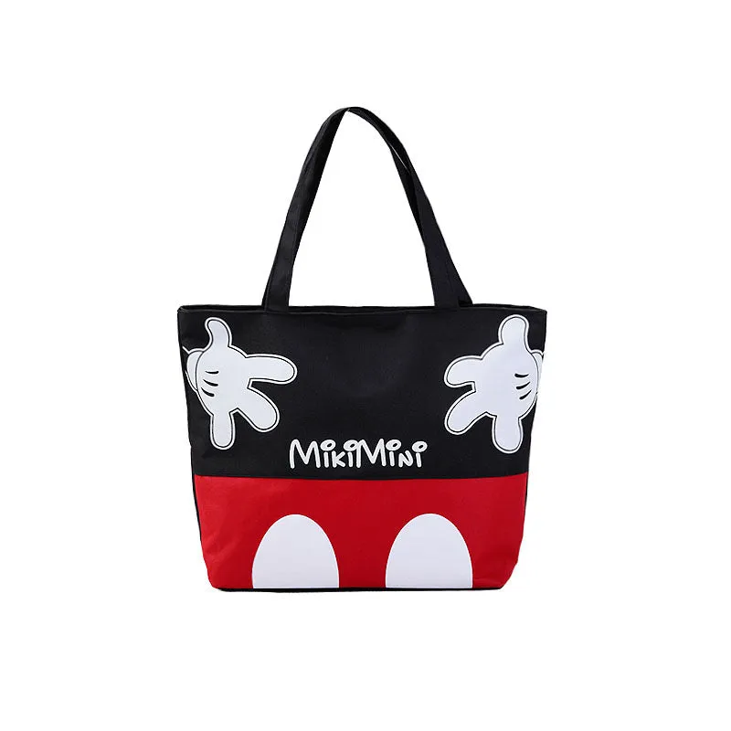Women's Canvas Artistic Cloth Large Capacity Class Shoulder Bags