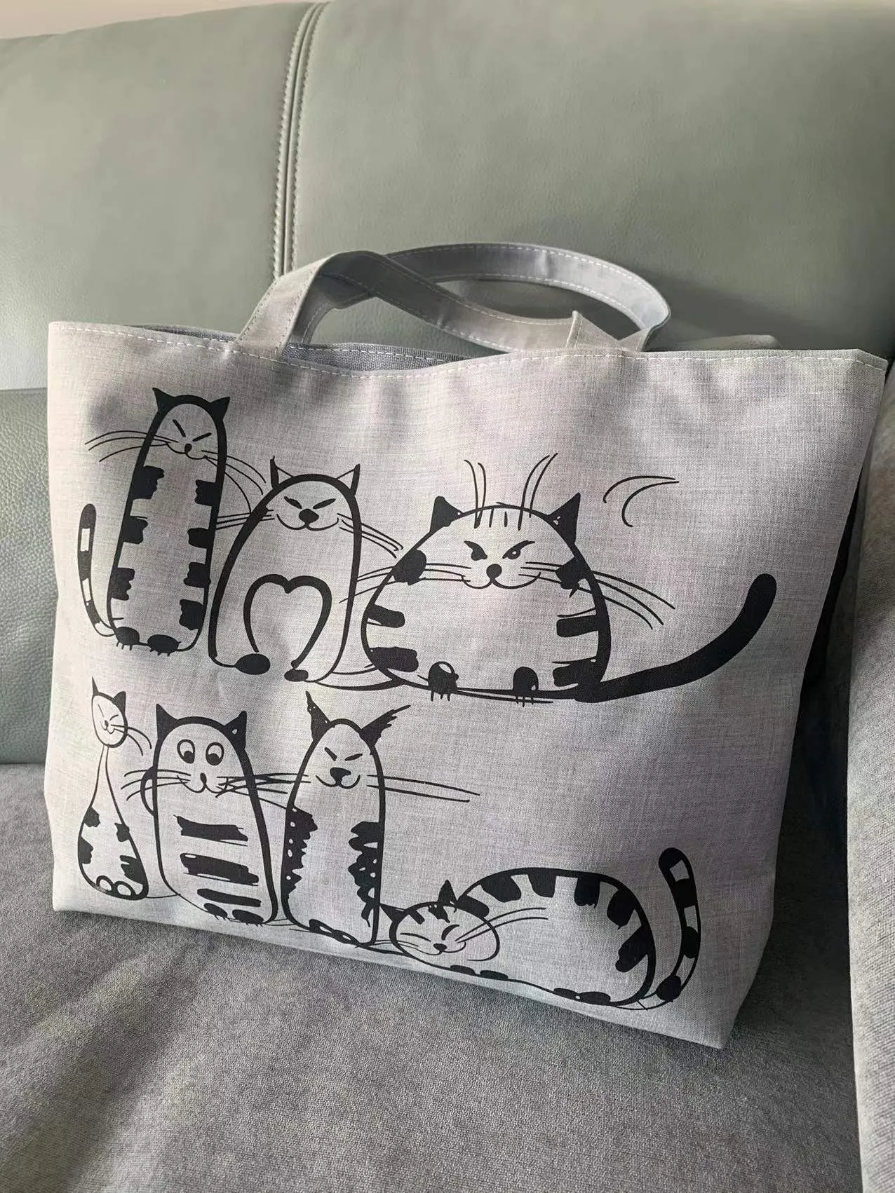 Women's Canvas Artistic Cloth Large Capacity Class Shoulder Bags