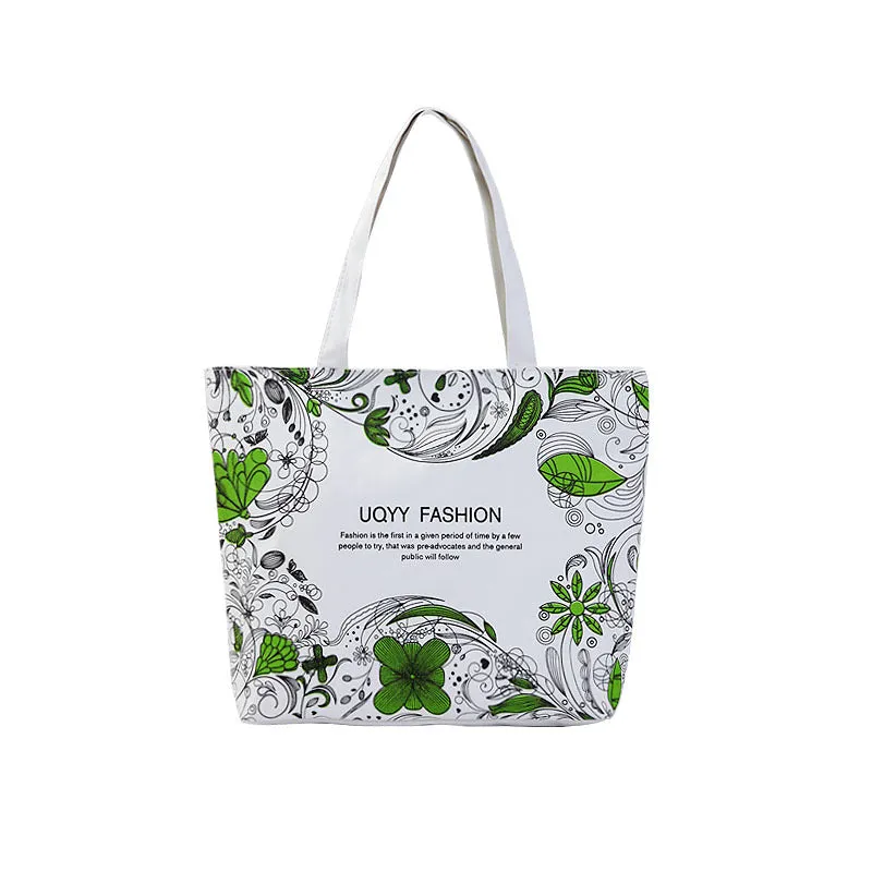 Women's Canvas Artistic Cloth Large Capacity Class Shoulder Bags