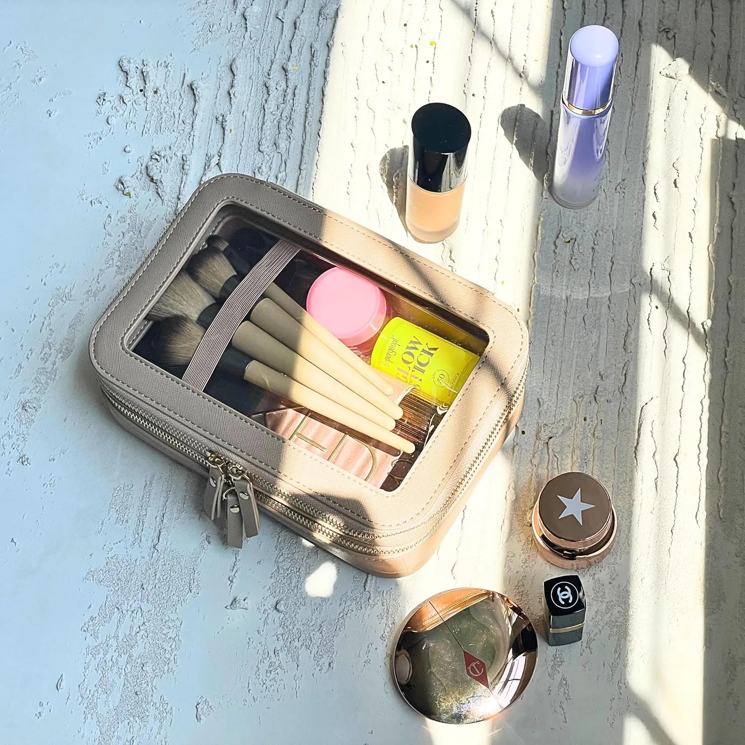 Women's Clear Cosmetic Bag