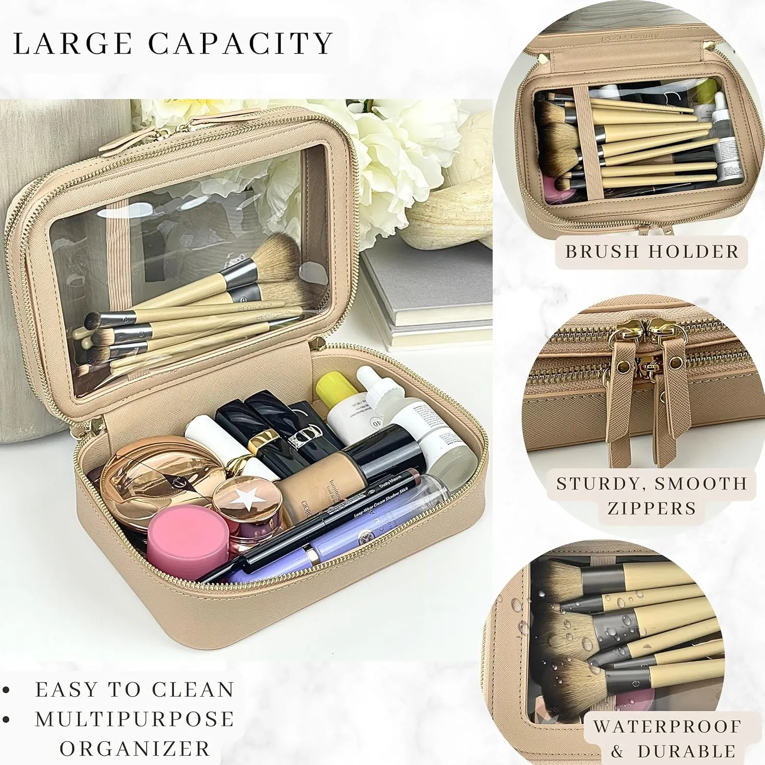Women's Clear Cosmetic Bag