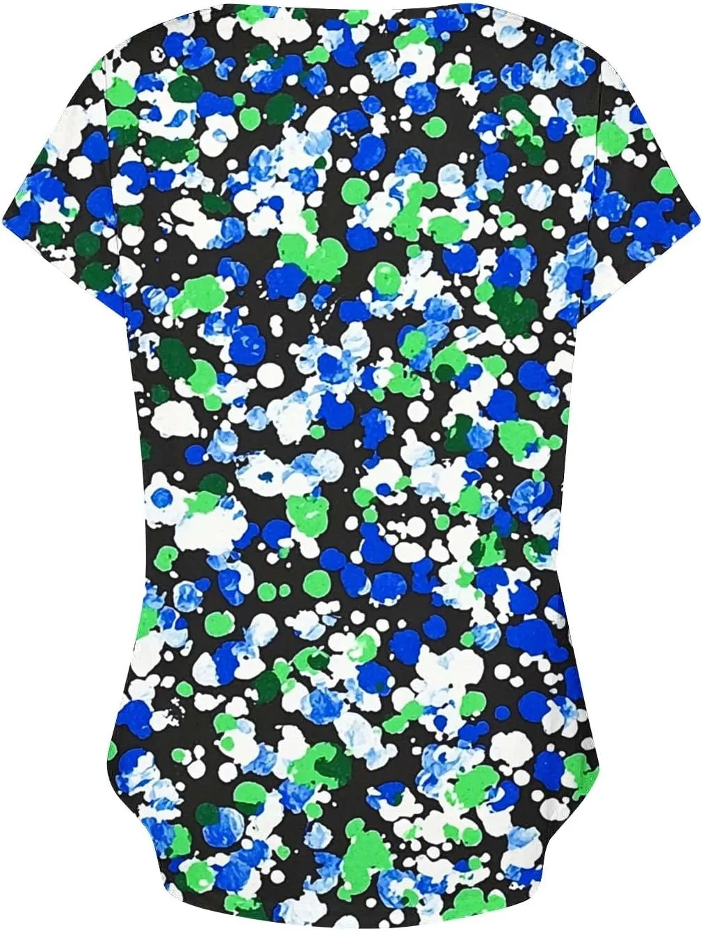Womens Cotton Buttons Shirts Trendy Short Sleeve Tshirts Casual Collared Button Blouses Oversized Tops for Women