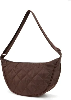 Women's Crossbody Bag with Large Capacity and Versatile Artistic Style Dumpling Bag.