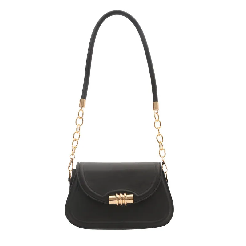 Women's Easy Matching Commuter Chain Underarm Korean Shoulder Bags