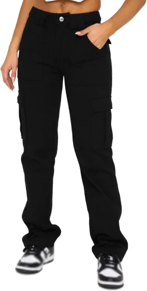Women's Jeans Mid Rise Bootcut Baggy Jeans for Women Tummy Control Jeans Denim Pants