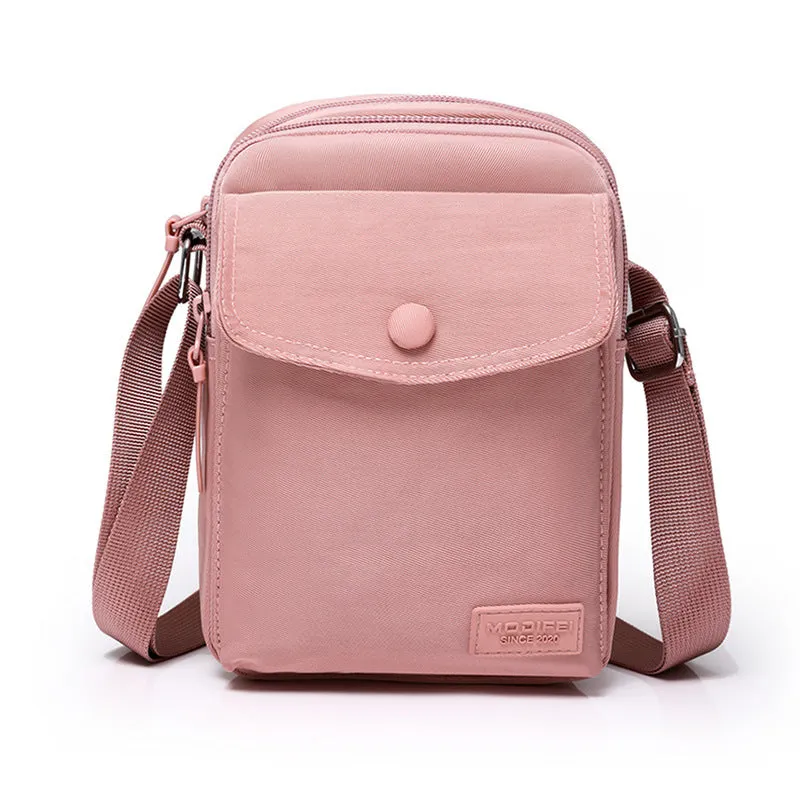 Women's Korean Style Solid Color Fashion Vertical Shoulder Bags