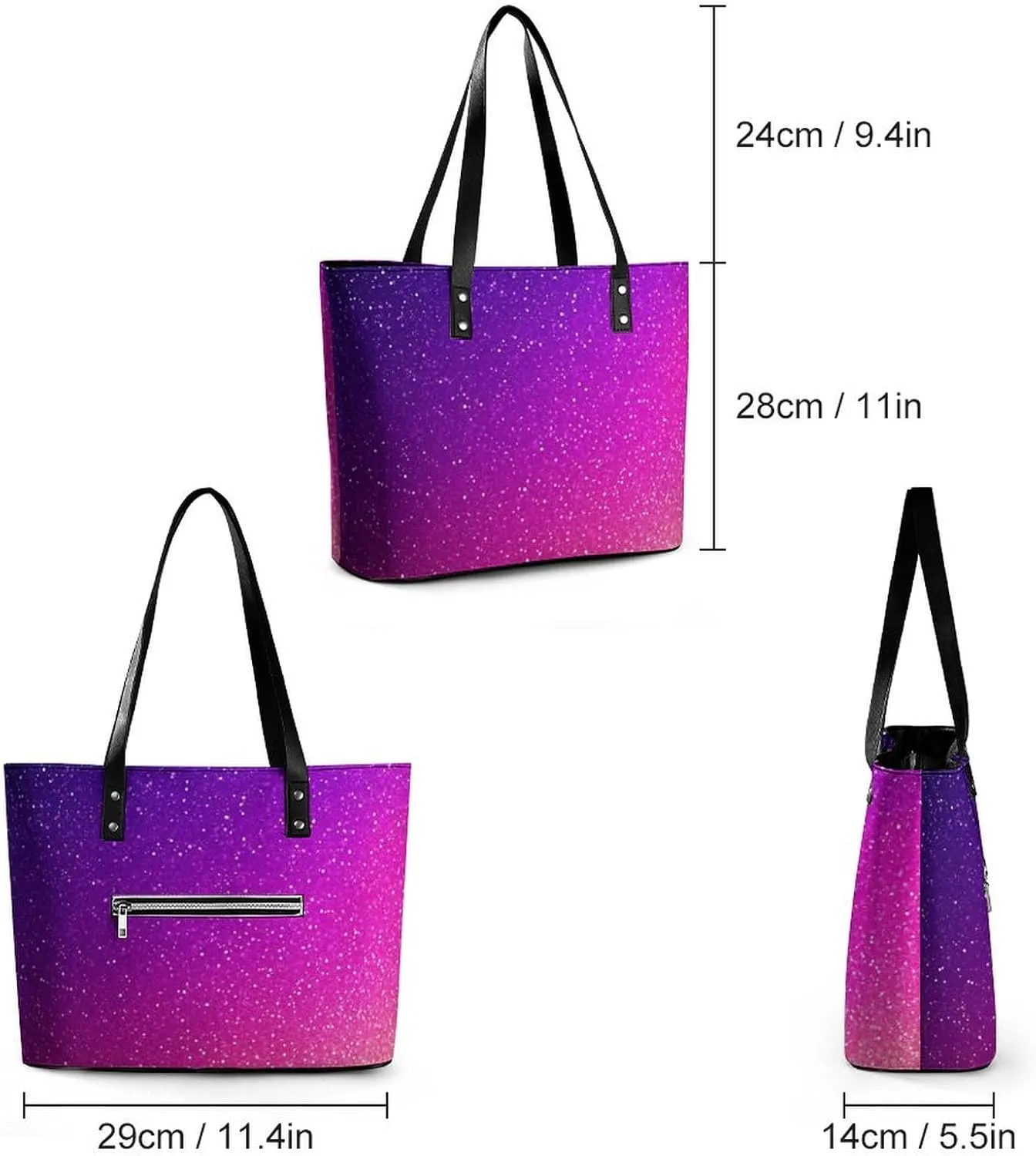 Women's Large Capacity Travel Tote Bag Waterproof Durable Shopping Handbag