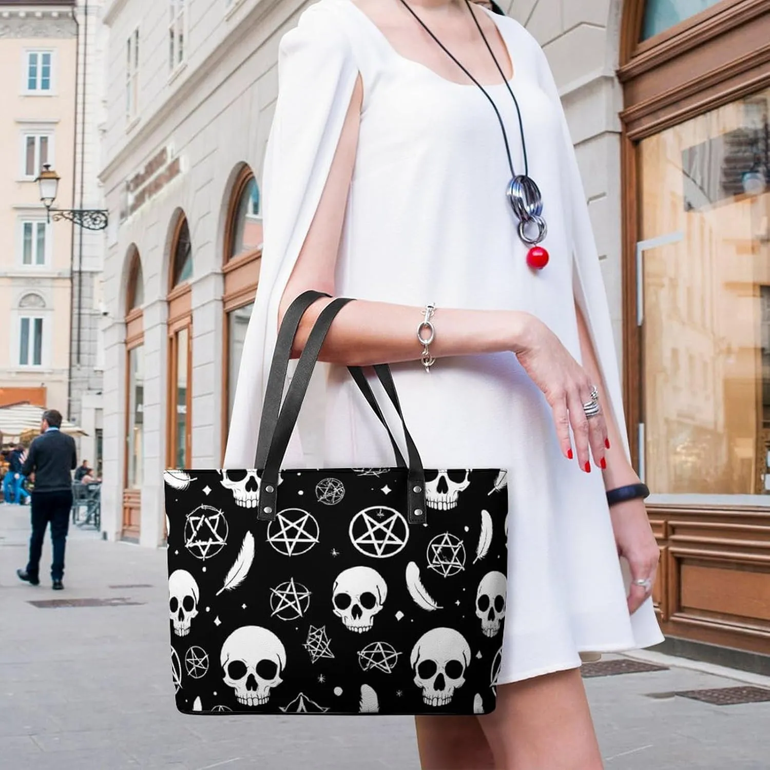 Women's Large Capacity Travel Tote Bag Waterproof Durable Shopping Handbag