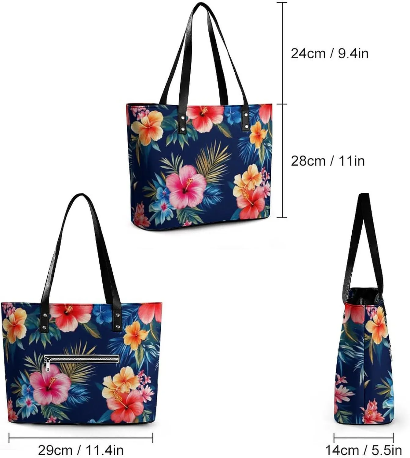 Women's Large Capacity Travel Tote Bag Waterproof Durable Shopping Handbag