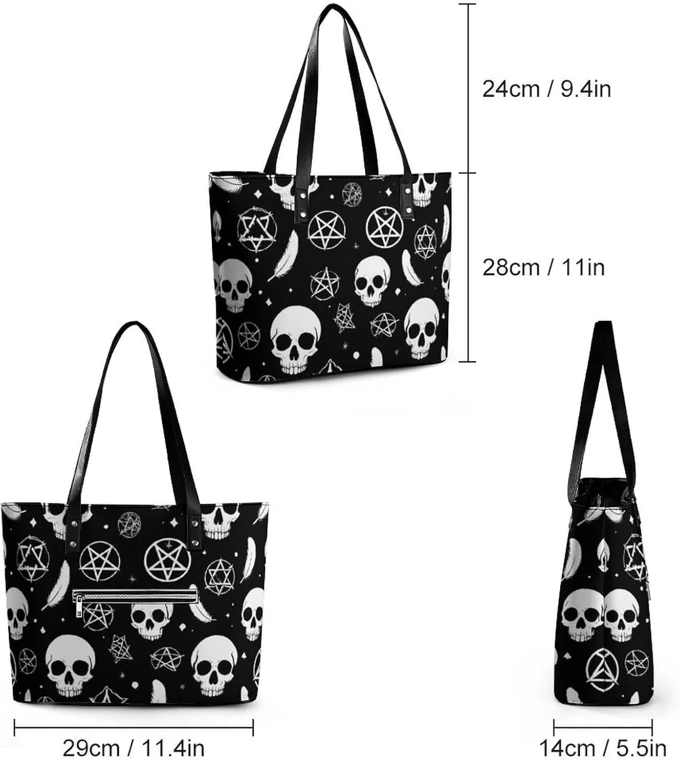 Women's Large Capacity Travel Tote Bag Waterproof Durable Shopping Handbag