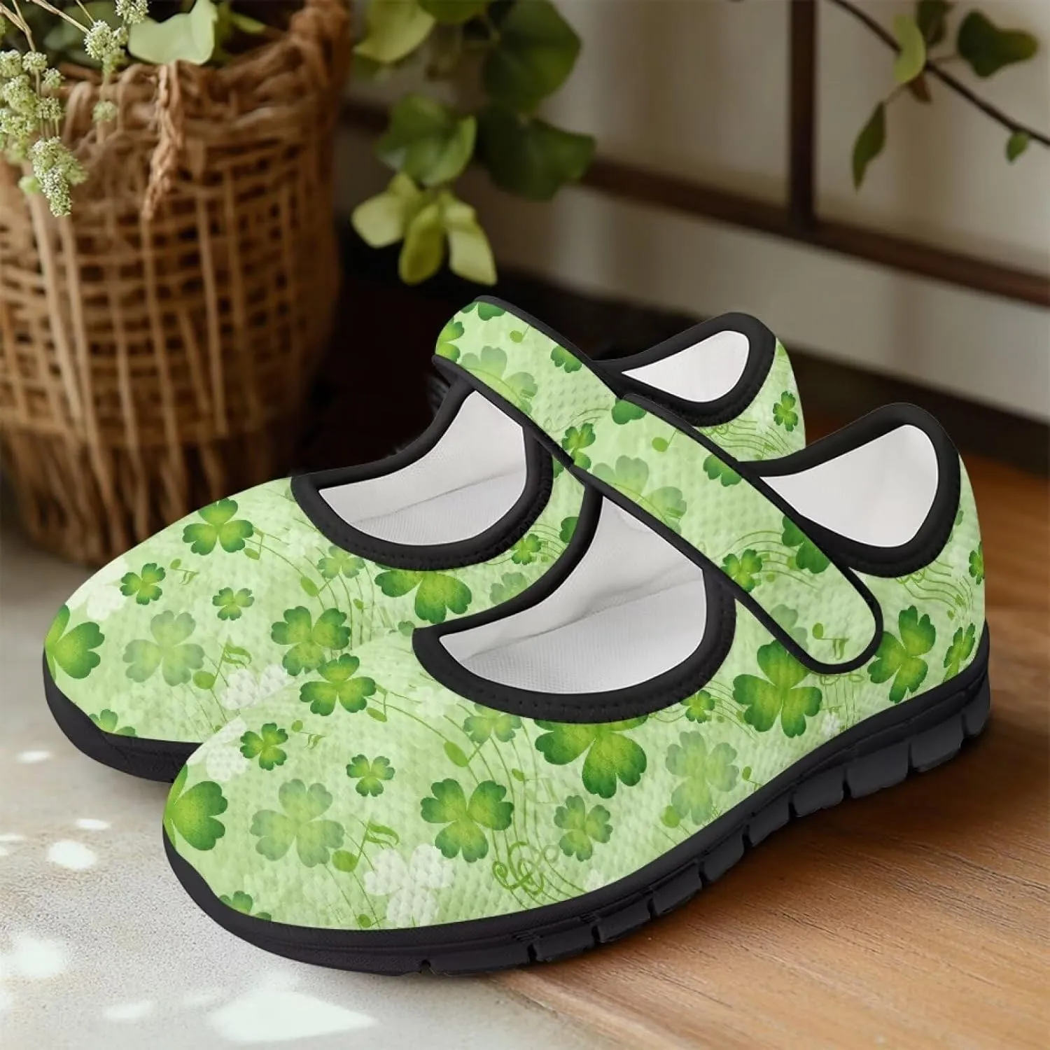 Women's Lightweight Shoes Single Buckle Fashion Casual Shoes Breathable Mesh Sneakers Comfortable Walking Shoes for Holidays US Size 5.5-10