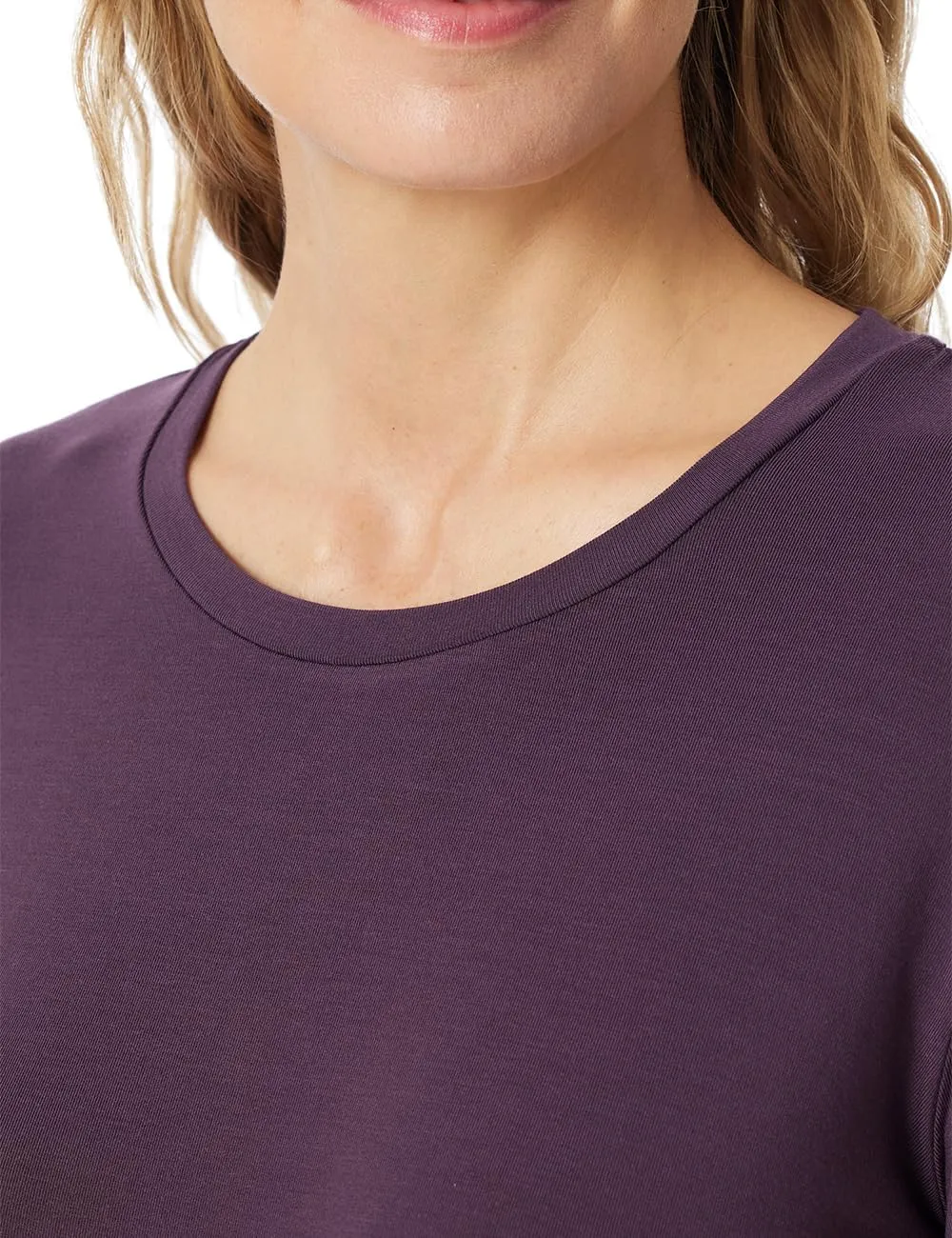 Women's Modal-Mix Long Sleeve Nightgown   Relax