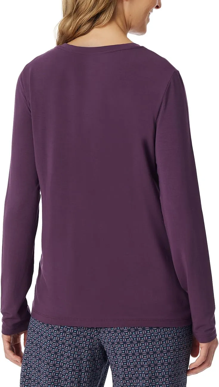 Women's Modal-Mix Long Sleeve Nightgown   Relax