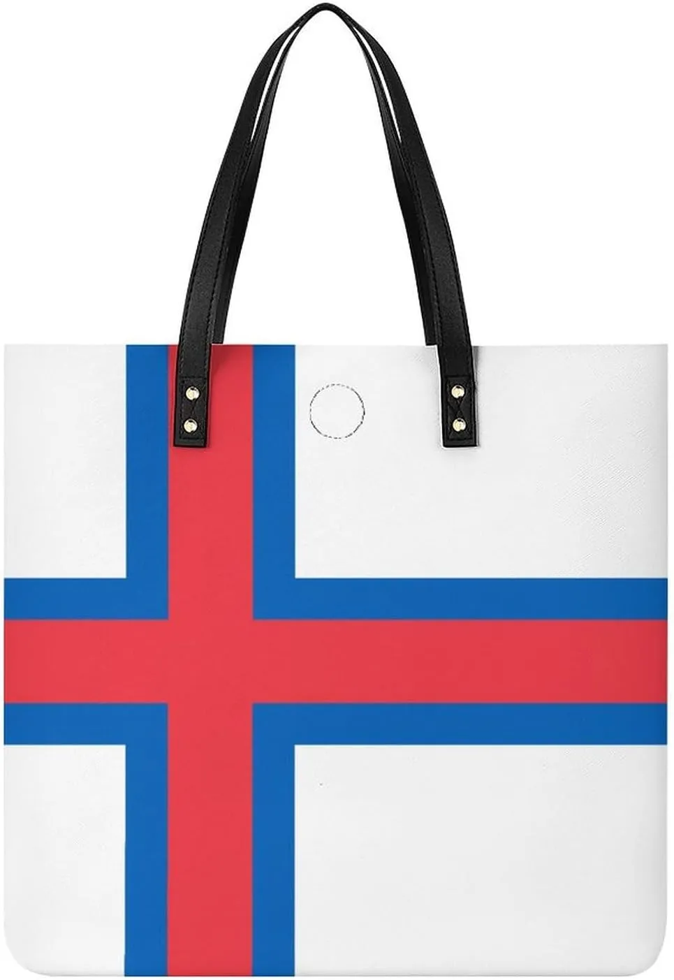 Women's Namibia Flag Leather Tote Handbag Large Capacity Shoulder Bag for Everyday Use