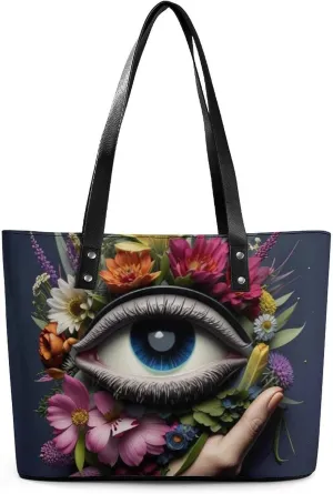 Womens Shoulder Bag, Large Shoulder Bags Casual Handbags, Large Capacity PU Leather Shopping Work Bag