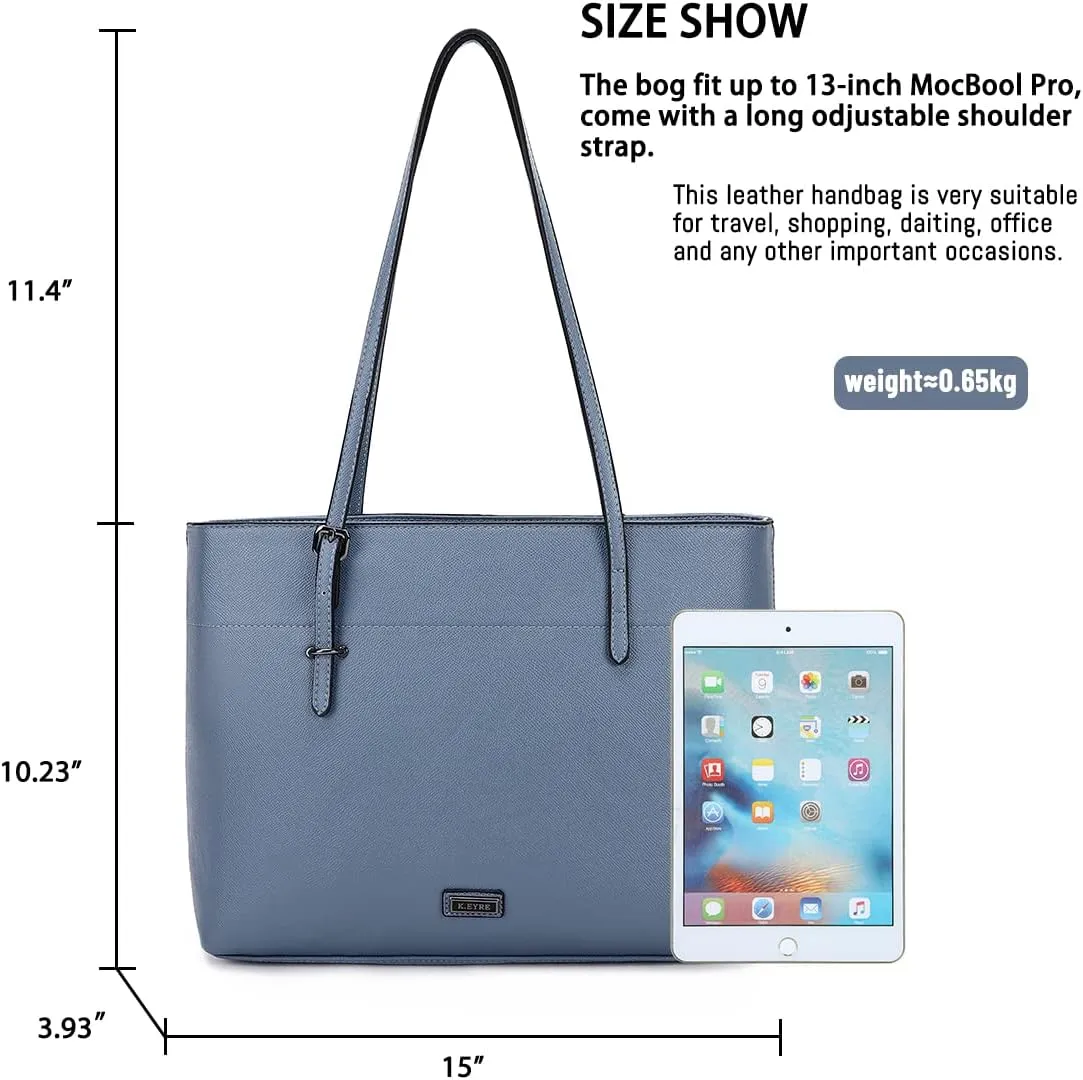 Women's Soft Faux Leather Tote Bag Purse Handbags Wallet Tote Shoulder Bag Purse Large Capacity