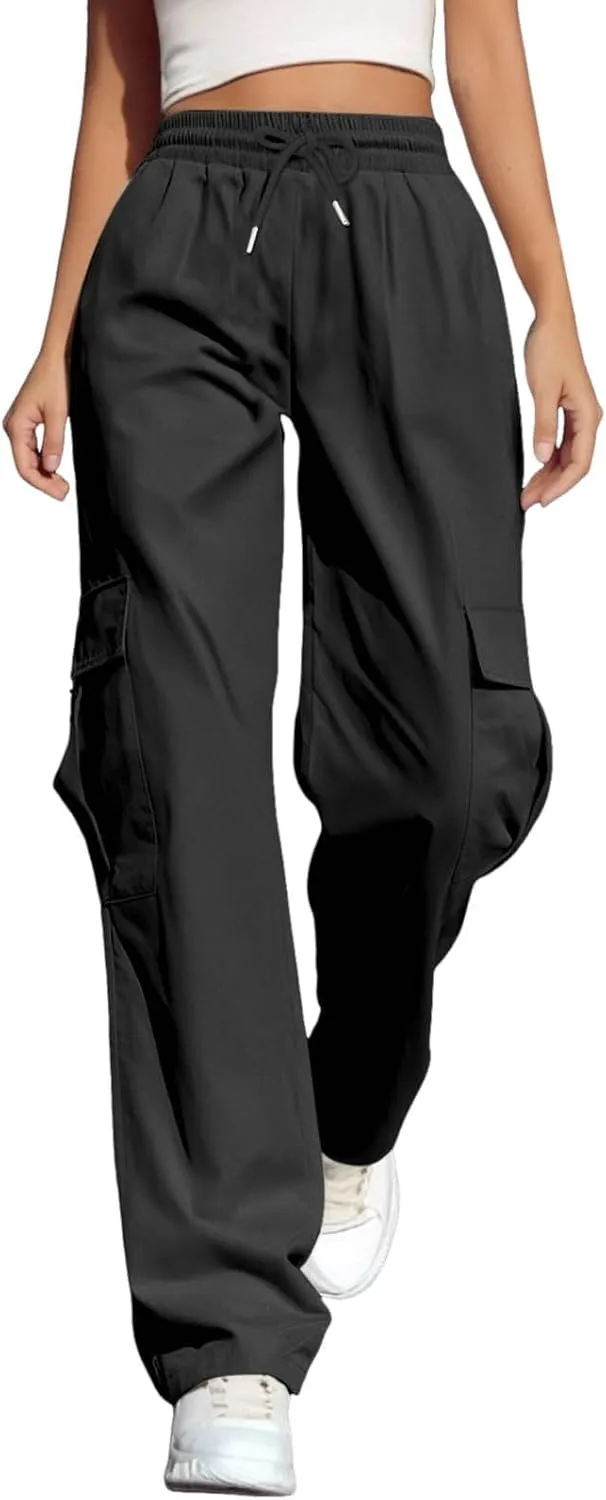 Women's Straight Leg Pants Women's Straight Leg Pants Summer Floral Solid Long Palazzo Lounge Beach Trousers with Pocket
