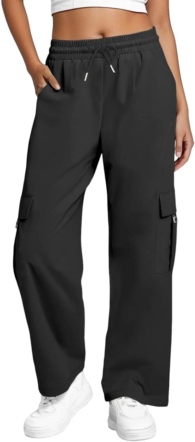 Women's Straight Leg Pants Women's Straight Leg Pants Summer Floral Solid Long Palazzo Lounge Beach Trousers with Pocket