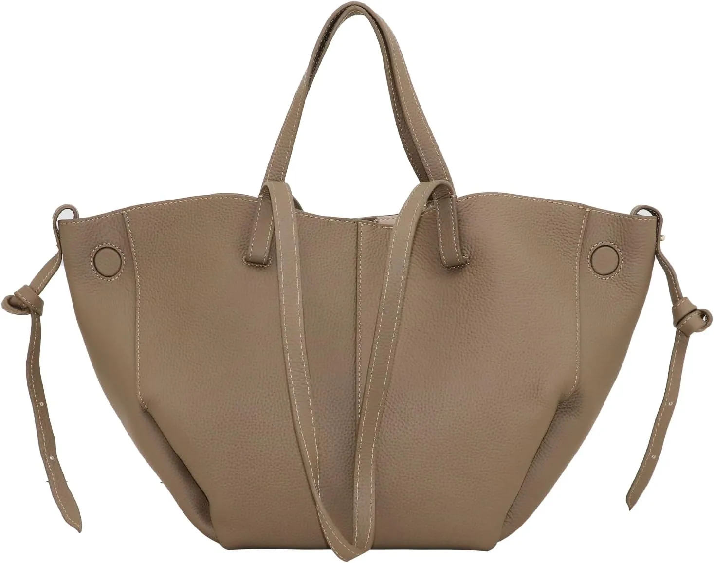 Work Bag Faux Leather Tote Bag for Women Trendy Handbag Purse Fall Shoulder Bag with Magnetic Closure