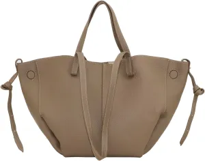 Work Bag Faux Leather Tote Bag for Women Trendy Handbag Purse Fall Shoulder Bag with Magnetic Closure