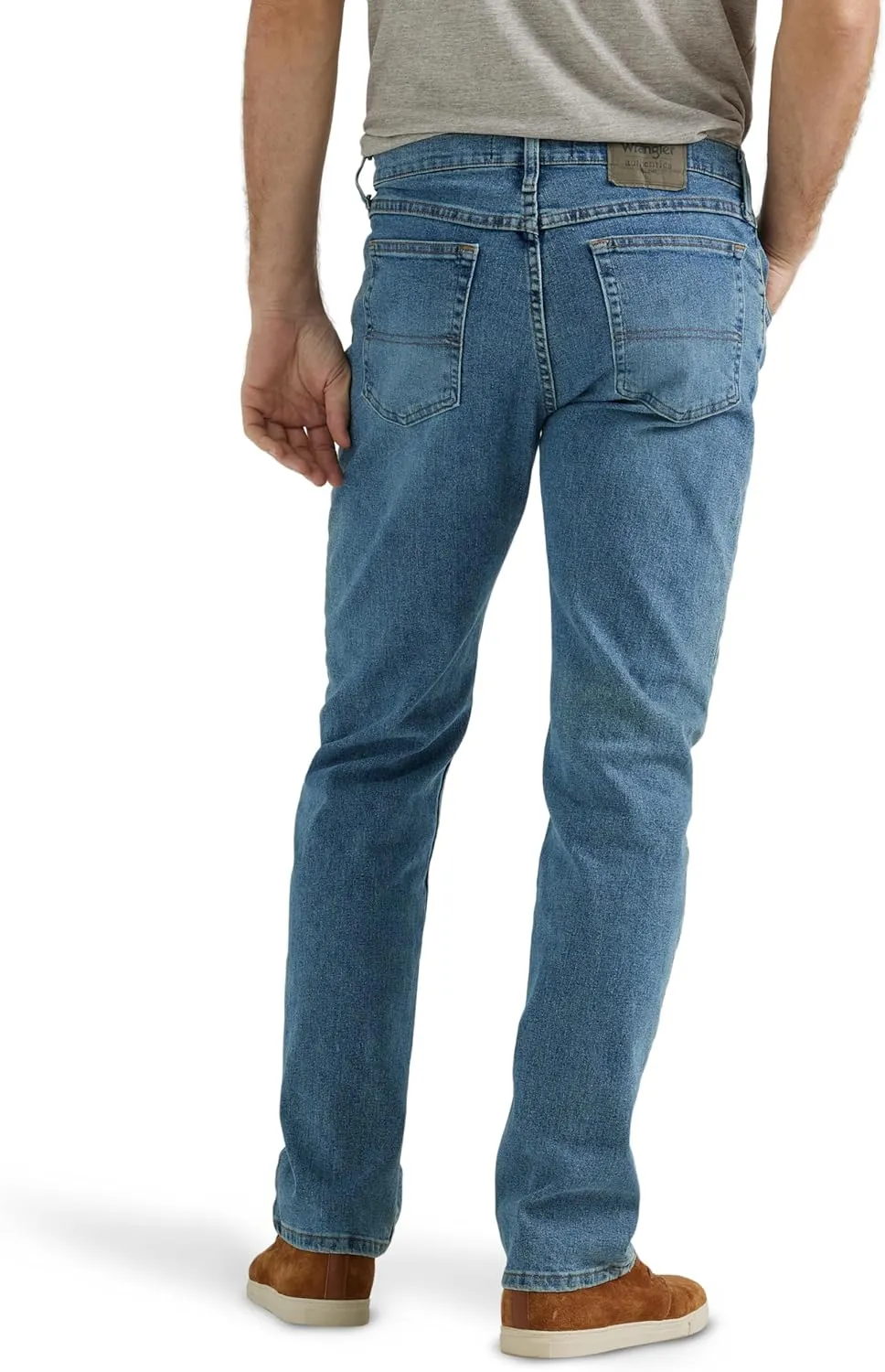 Wrangler Authentics Men's Classic 5-Pocket Regular Fit Flex Jean