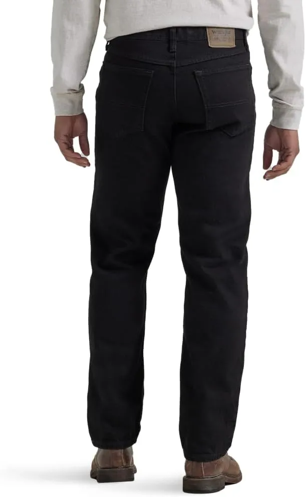Wrangler Authentics Men's Classic 5-Pocket Relaxed Fit Cotton Jean