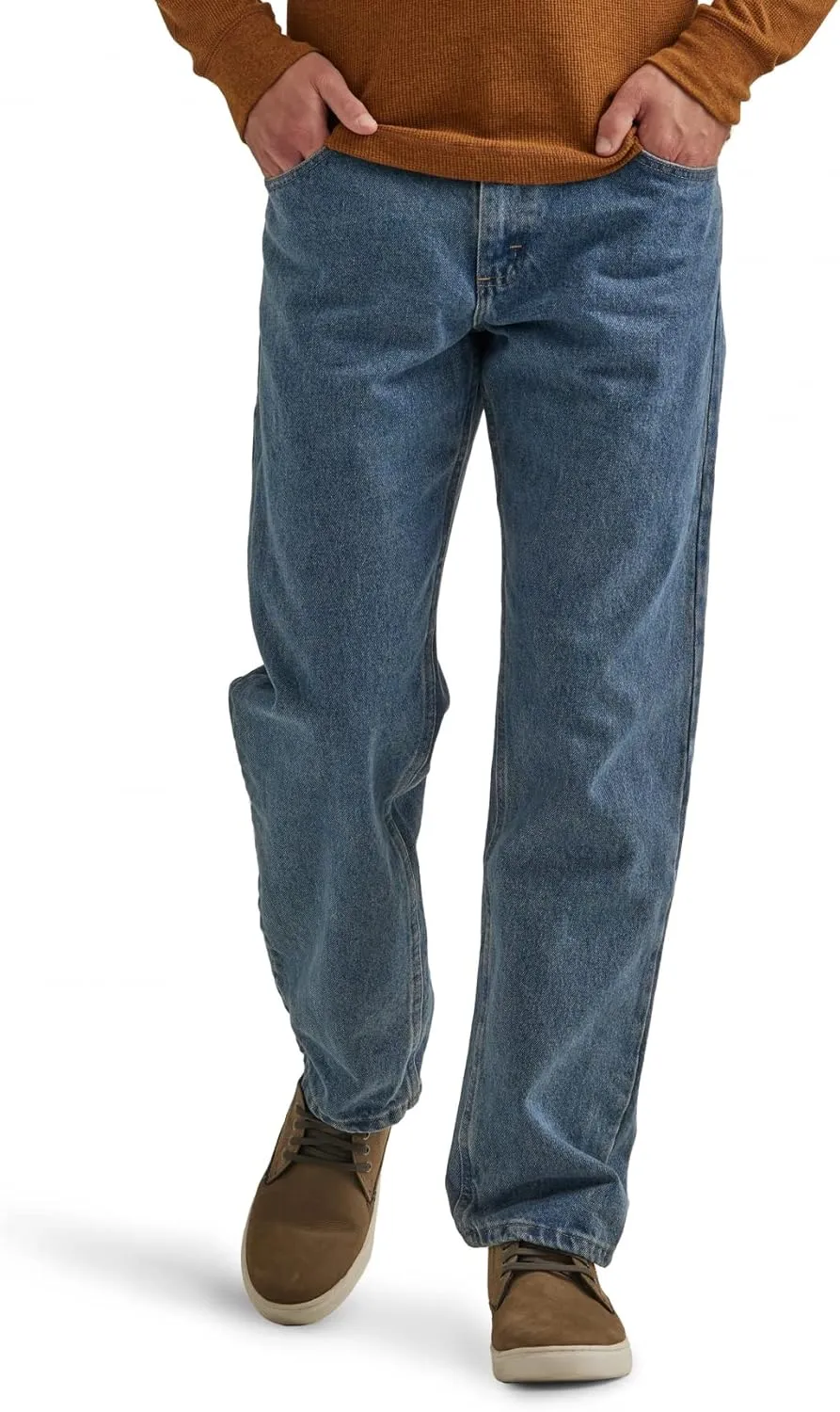 Wrangler Authentics Men's Classic 5-Pocket Relaxed Fit Cotton Jean