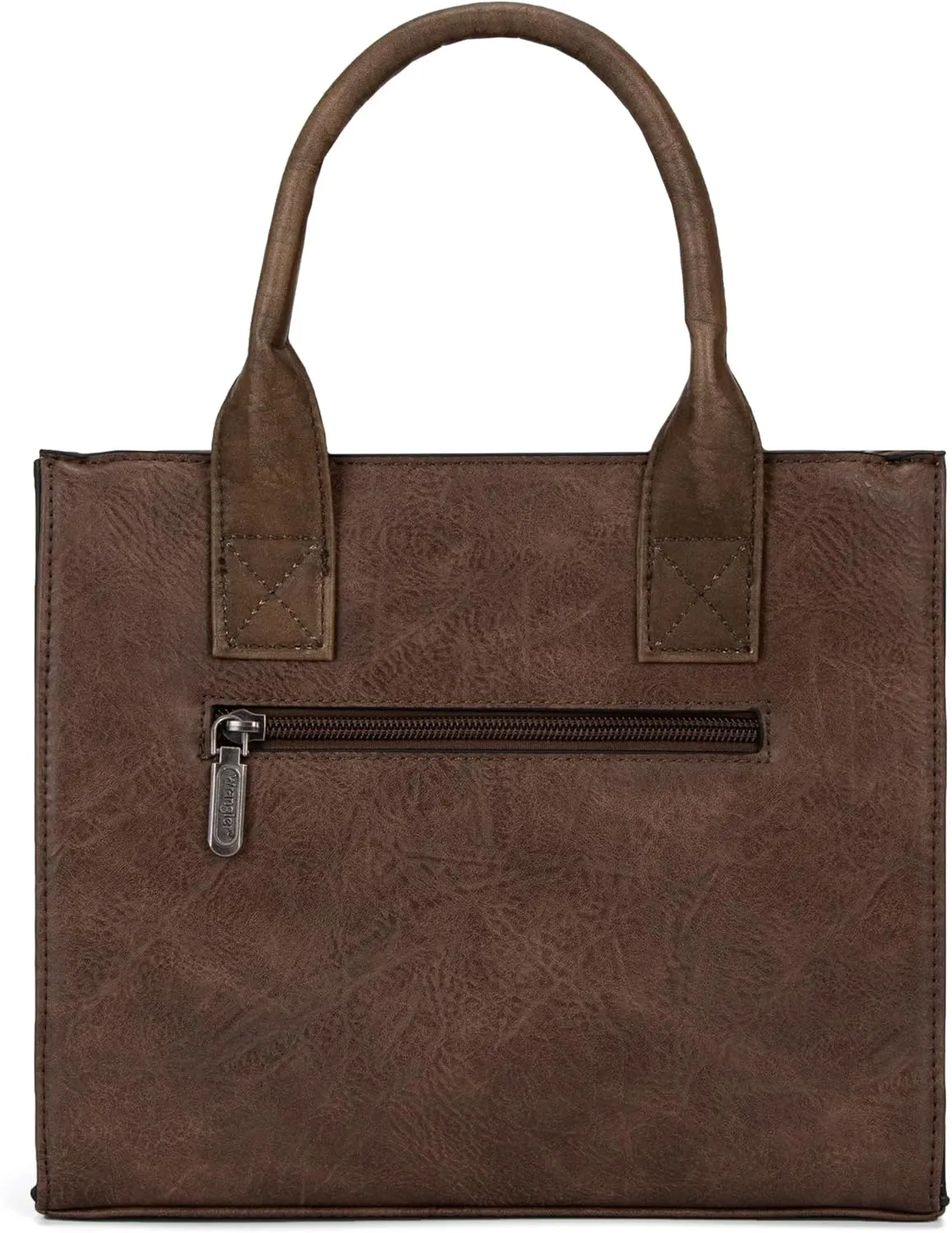 Wrangler Medium Tote Bag for Women Designer Satchel Handbags Top-handle Purses with Strap
