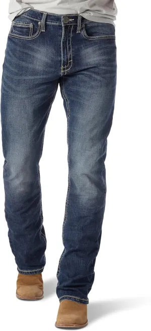 Wrangler mens 20x No. 42 Vintage Boot Cut Jeans, Midland, 34W x 36L US