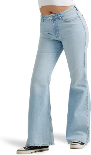 Wrangler Women's High Waisted Fierce Flare Jean
