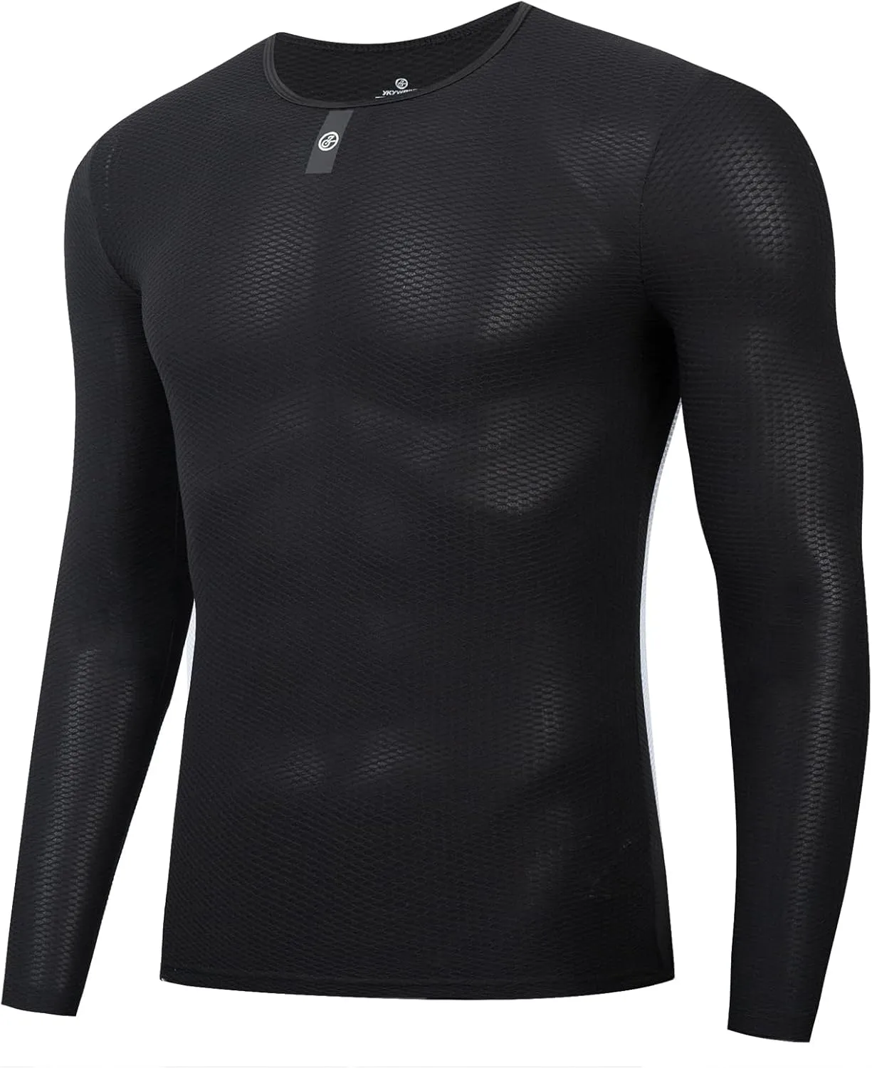 YKYWBIKE Men's Cycling Base Layer Sleeveless Cycling Jersey Men Quick Dry Bicycle Undershirt Mesh Bike Base Layer Vests